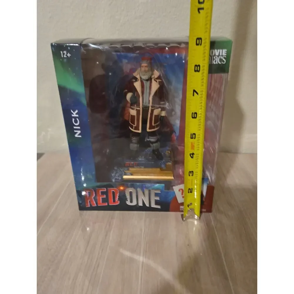 Official Red One Nick 6-Inch Action Figure with Collectible Card & Display Base